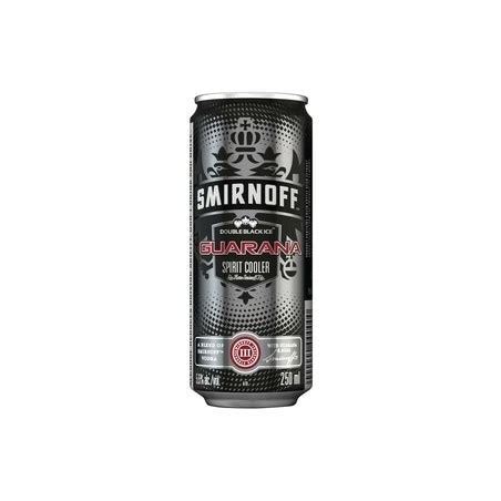 SMIRNOFF DOUBLE BLACK GUARANA 250ml 24