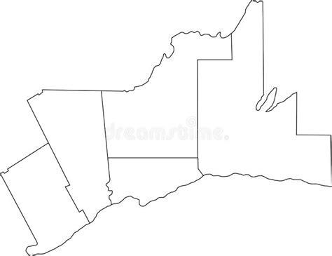 Greater Toronto Area Map Stock Illustrations – 85 Greater Toronto Area ...