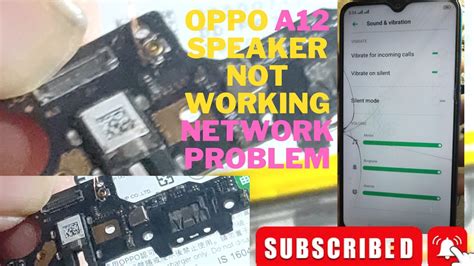 Oppo A12 Speaker Not Working Network Problem Youtube