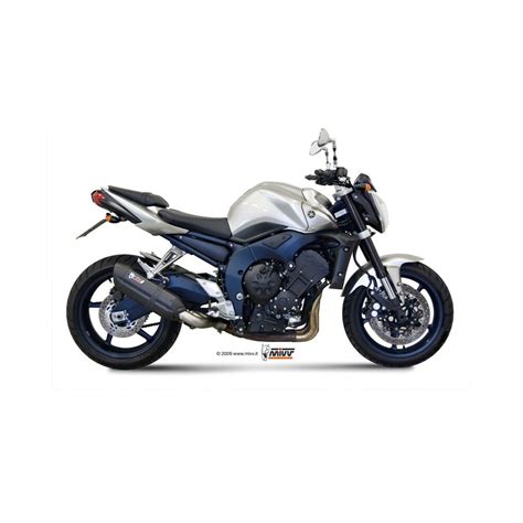 Silencieux Mivv Suono Inox Bross Noir Embout Carbone Yamaha Fz Fz