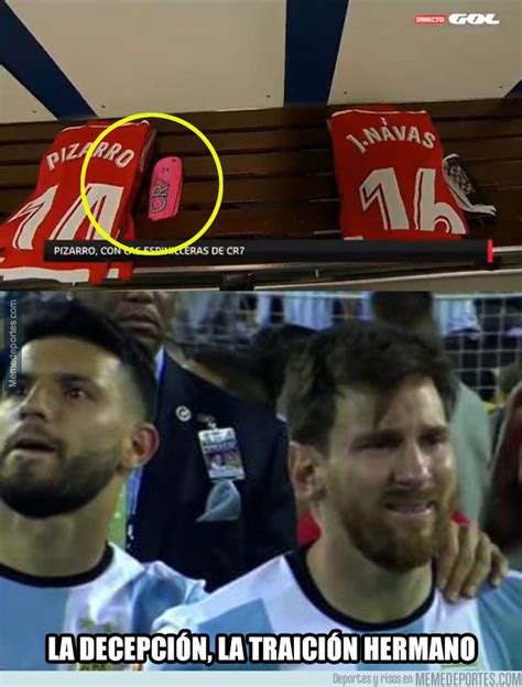 Memedeportes Así Ha Saltado A Jugar Pizarro Compañero De Messi En