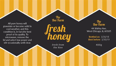 Free Honey Jar Label Template in Illustrator | Template.net