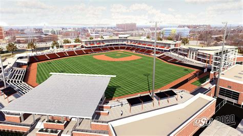 Oklahoma State Unveils New 60 Million Baseball Stadium Set For 2020 Pistols Firing