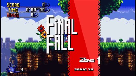 Sonic Xg Development Material Final Fall Zone Act Version