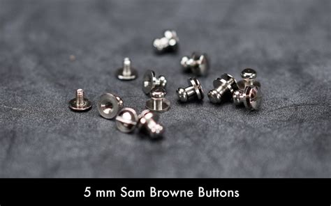 Sam Browne Buttons Etsy