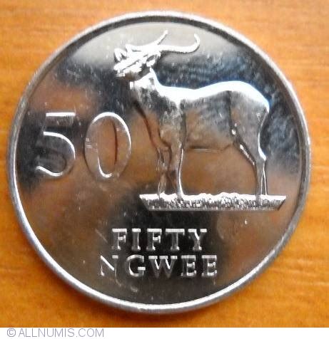 Ngwee Kwacha Zambia Coin