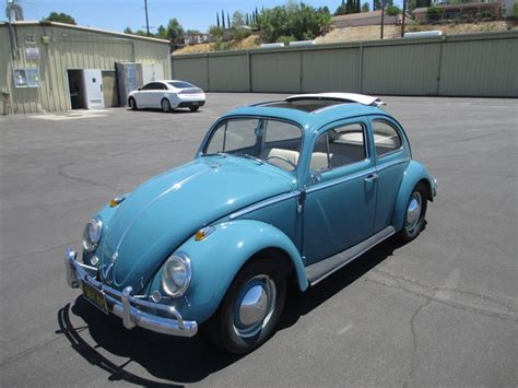 1963 VW Beetle Sliding Rag Top Sunroof Not Mine Automobiles And