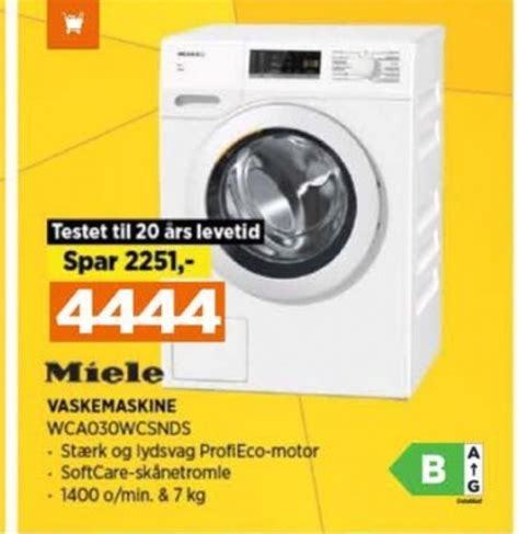 Miele Vaskemaskine Power April Alle Tilbudsavis