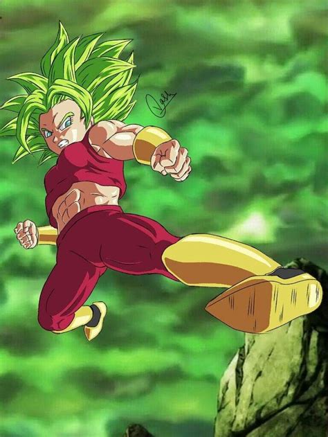 Kefla Super Saiyajin Legendario Ilustración De Dragón Personajes De