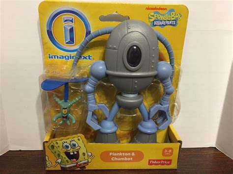 SpongeBob Plankton and Chumbot Imaginext Toys R Us | #1915092470