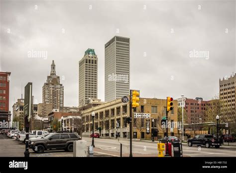 tulsa oklahoma city skyline Stock Photo - Alamy