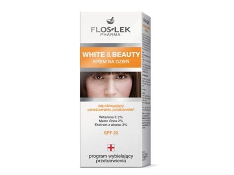 Flos Lek White Beauty Krem na dzień zapobiegający przebarwieniom