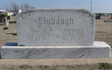 Clarence George Blubaugh 1880 1955 Find A Grave Memorial