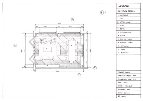 Technical Drawing Plan Architectural Drawing Furniture Plan Interior Design Plan Woodworking ...