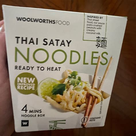 Woolworths Food Thai Satay Noodles Reviews Abillion