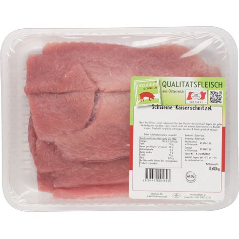 Transgourmet Sterreich Premium Schwein Schnitzel Vom Kaiserteil