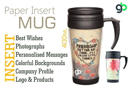 Photo Insert Travel Mug 400 Ml At Rs 50piece Travel Mug In New Delhi