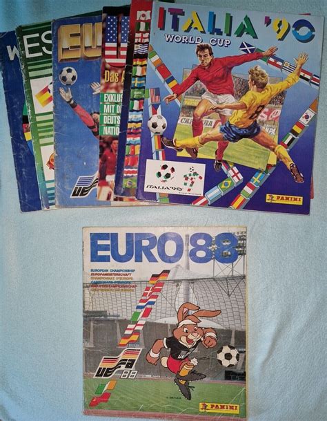 Panini EURO 88 Sammelalbum EM 1988 KOMPLETT Album Mit Allen Sticker