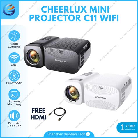 Jual Proyektor C Wifi Mirroring Ansi Lumens Mini Projector