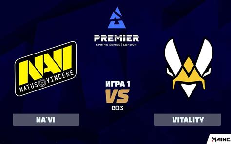 NaVi vs Vitality Group B BLAST Premier Spring Series 2020 BO3 哔哩哔