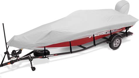 Amazon Solim Waterproof D Pu Boat Cover With Motor Cover