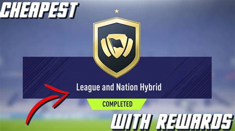 FIFA 18 CHEAPEST WAY TO COMPLETE LEAGUE AND NATION HYBRID SBC W