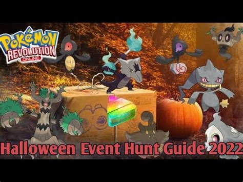 Halloween Event Hunt Guide Pokemon Revolution Online Ashish