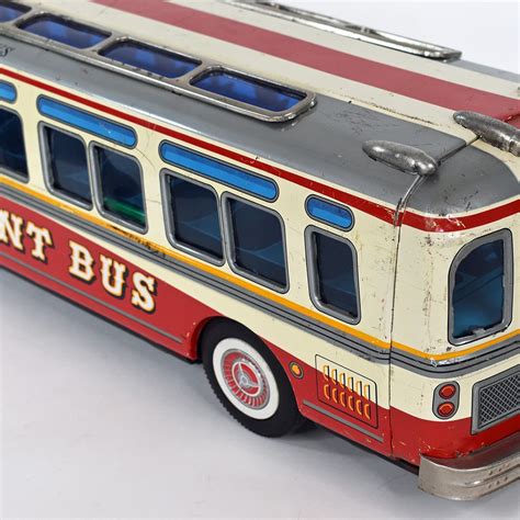 Yonezawa Giant Bus Friction Powered Toy