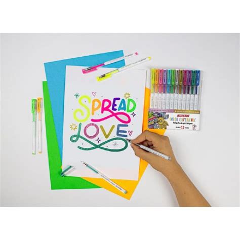 Boligrafos Alpino Gel Glitter Ofipapel