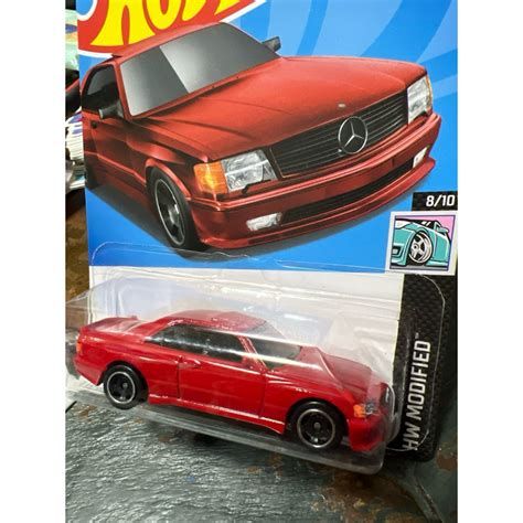 風火輪 Hot Wheels MERCEDES Benz 賓士 SEC AMG雙門紅 蝦皮購物