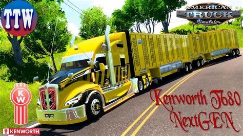 Dominando La Eficienciadel Kenworth T Nextgen Con Doble Remolque De