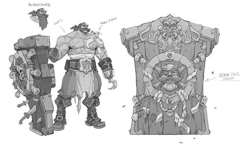 Braum Bilgewater Skin Sketch Ruined King A League Of Legends Story