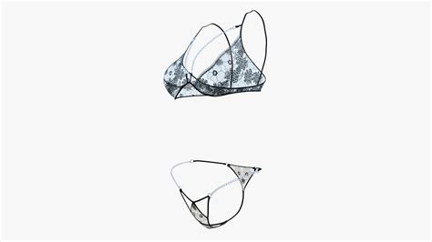 D Model Sexy Lingerie SS TurboSquid