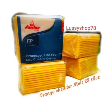 Jual Orange Cheddar Anchor 28slice Melted Di Lapak LUSYFOOD Bukalapak