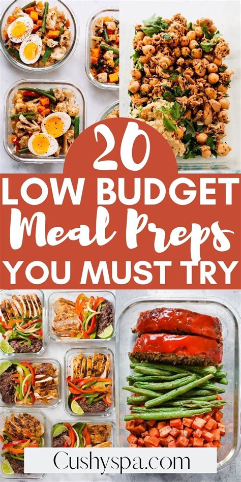 Meal Prep Cheap Healthy Cheap Meals Super Cheap Meals Budget Meal