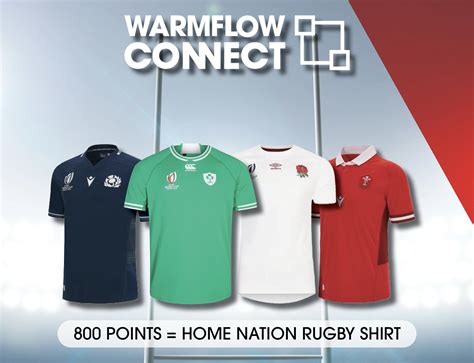 World Cup rugby shirt promotion