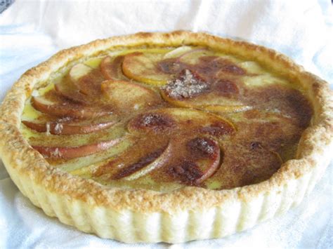 Apple Custard Tart Recipe