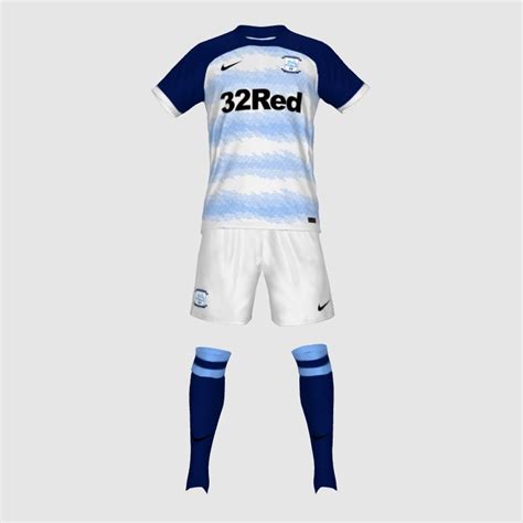 Preston North End Home Kit - PES Master Kit Creator Showcase