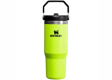 Stanley The Neon Collection Iceflow Flip Straw 30oz Tumbler Neon Yellow