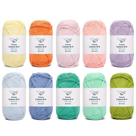 Friends Cotton Color Pack Yarn Friends Color Hobbii Co Uk