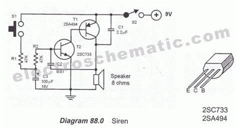 Simple Siren Circuit