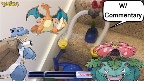 Pokemon Marble Race Blastoise Vs Charizard Vs Venusaur Pokemon Rush Youtube