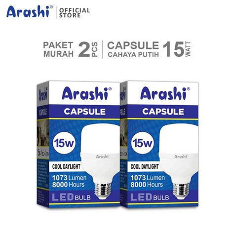 Jual Lampu Ped Arashi Capsule W Bohlam Lampu Led Arashi Capsule