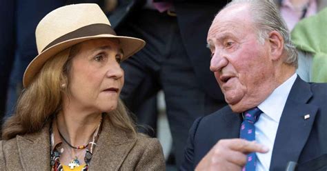 L Infante Elena Rend Visite Juan Carlos En Exil Pour Son E Anniversaire