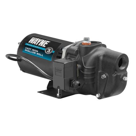 Wayne 12 Hp Cast Iron Shallow Well Jet Pump Sws50 The Home Depot