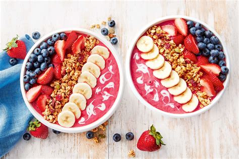 Smoothie Bowls Platos Frescos Y Nutritivos Para El Desayuno Nexofin