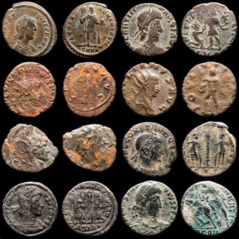 Imperio romano Lot of 8 Æ coins incl Theodosius 2 Catawiki