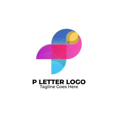 Premium Vector P Letter Logo Design