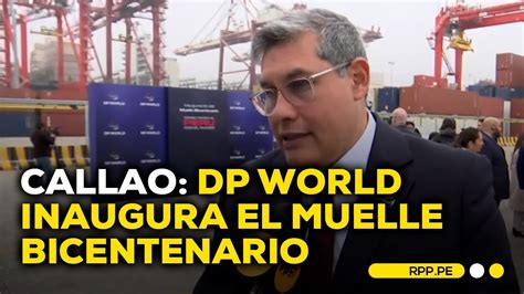 Muelle Bicentenario permitirá al Perú recibir casi 3 millones de