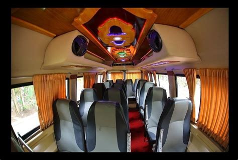 Tempo Traveller 17 Seater Ac Pushback Kerala Music System Rs 3500